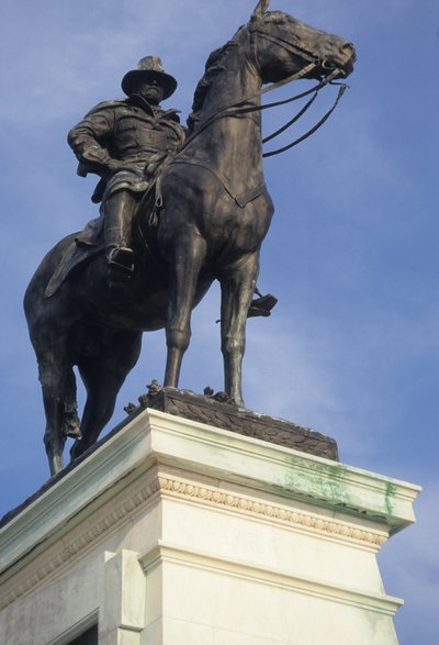 Das Ulysses S. Grant Memorial, eingeweiht 1922 (Detail) von Henry Merwin Shrady